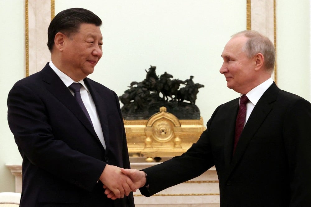  Dunia Gonjang-ganjing, Xi Jinpin Pastikan Rusia-China Tetap Solid