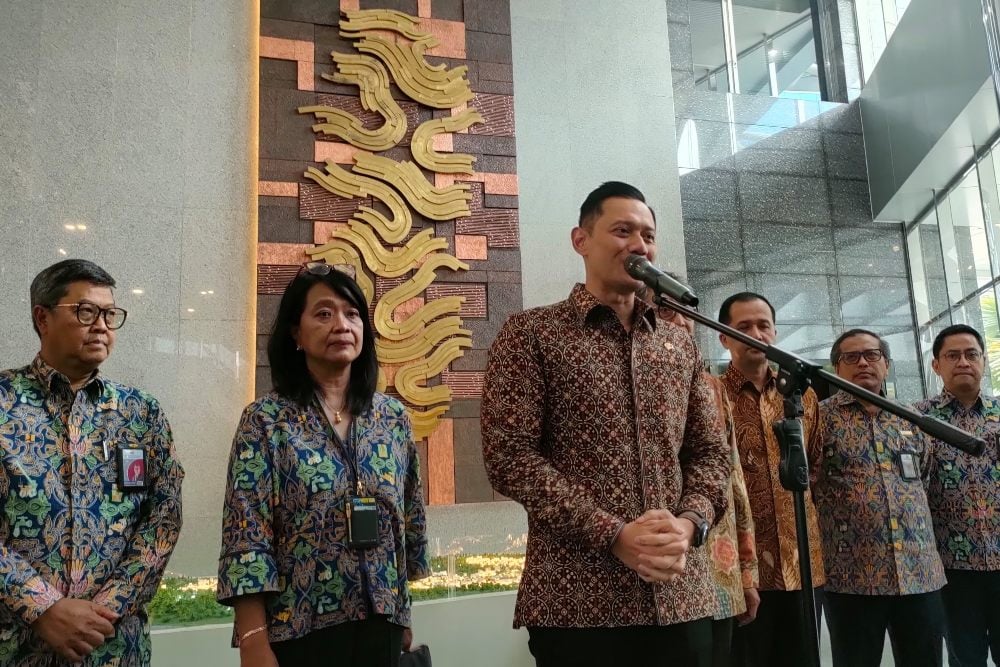  AHY Sambangi Kementerian PU, Singgung Keberlanjutan Infrastruktur