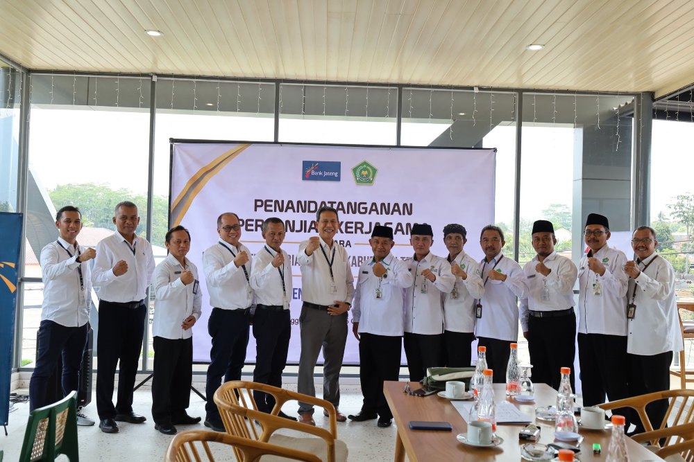  Bank Jateng Fasilitasi Pembayaran Tunjangan Kinerja Kemenag Temanggung