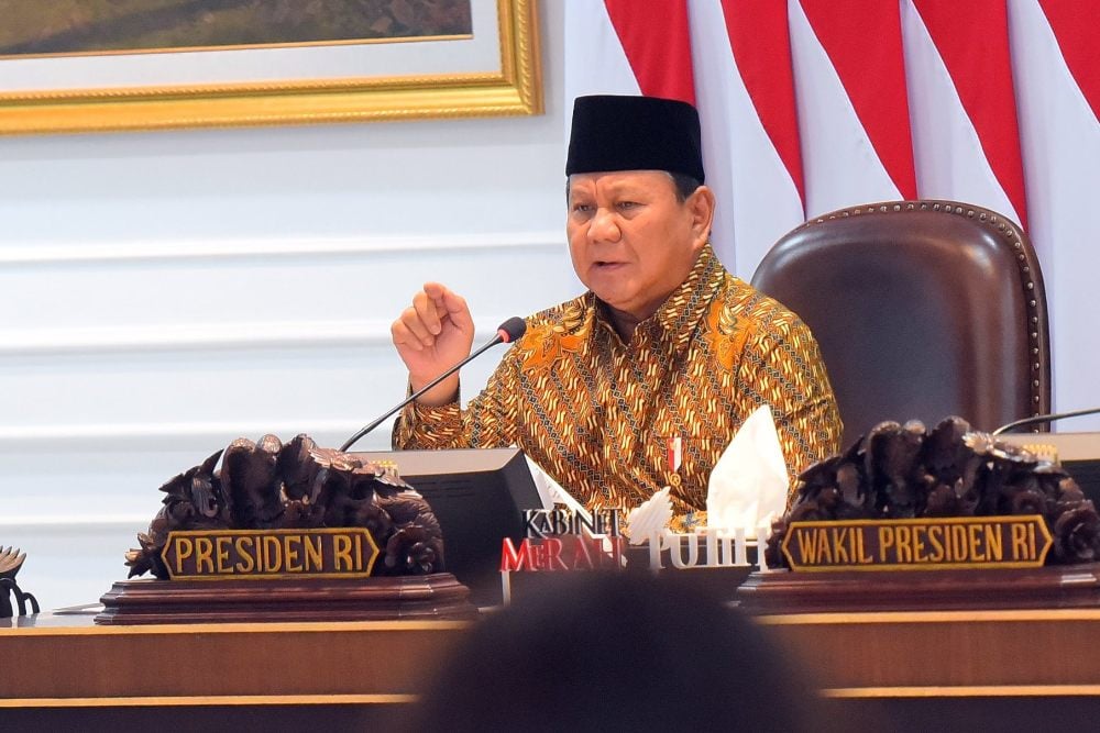  Arahan Prabowo ke Kabinetnya Demi Kejar Target Pertumbuhan Ekonomi 8%