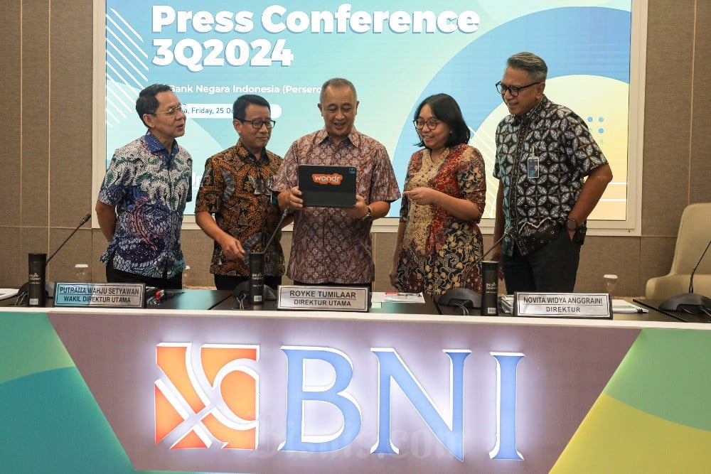  Kuartal III/2024 Laba Bersih BNI Tumbuh 3,5%