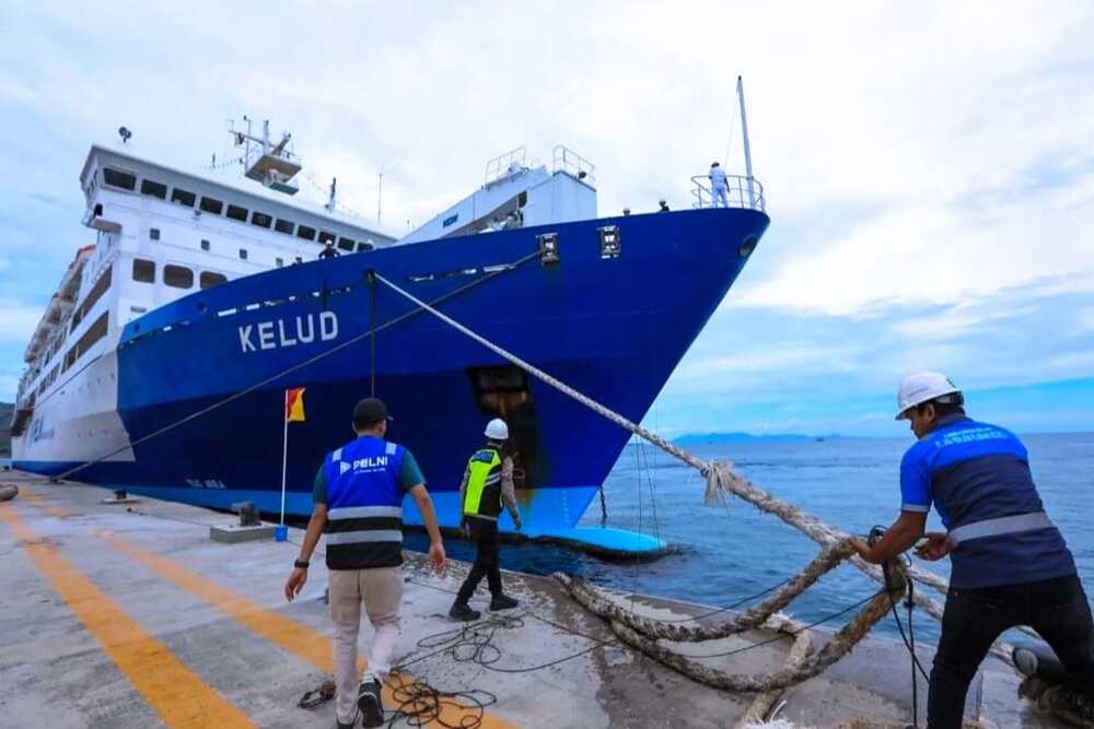  KM Kelud Kembali Beroperasi Seusai Docking