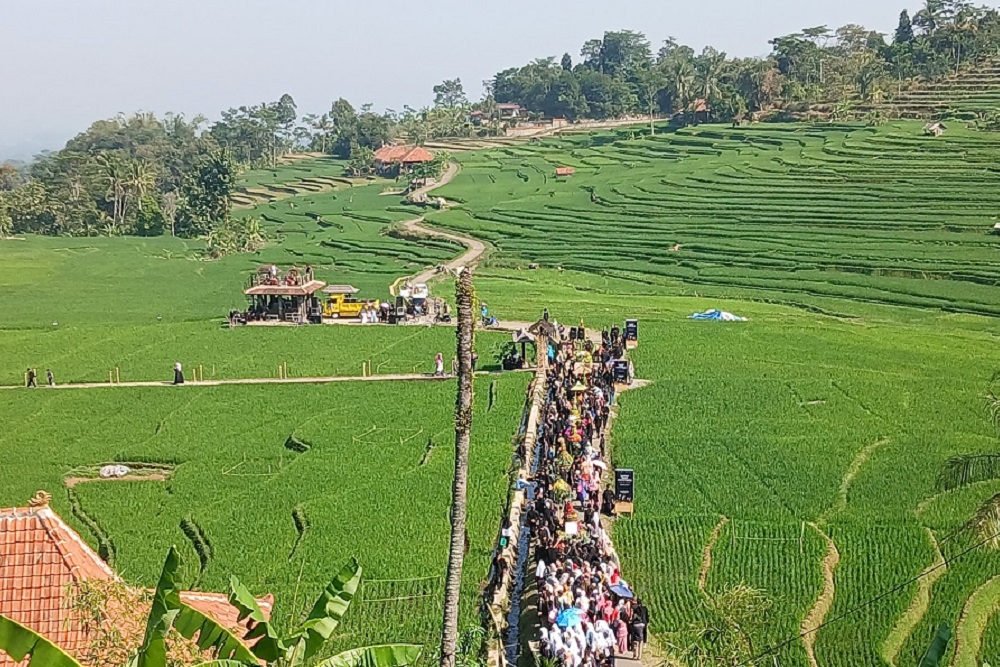  Desa Bantaragung, Melawan Arus Kelangkaan Beras dengan Kemandirian Pangan