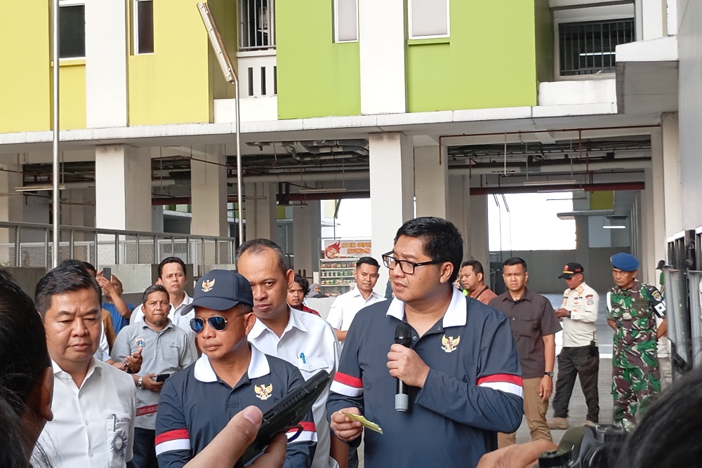  Maruarar Sirait Bakal Lanjut Gratiskan Rusun Pasar Rumput Buat Warga Terdampak Kebakaran Manggarai