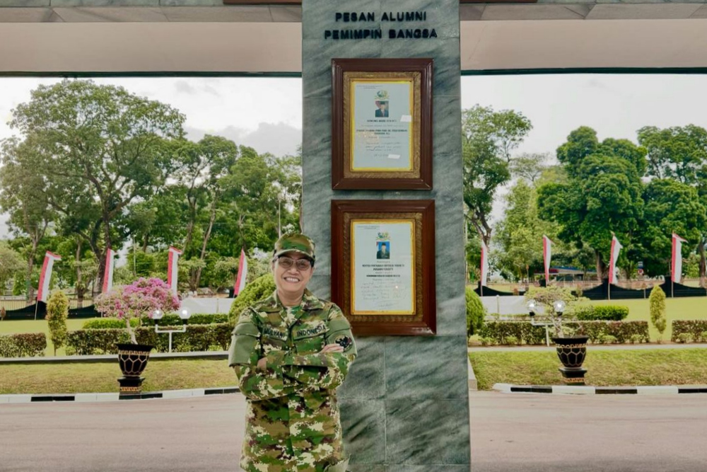  Momen Sri Mulyani Bangga 'Bersanding' dengan Prabowo dan SBY