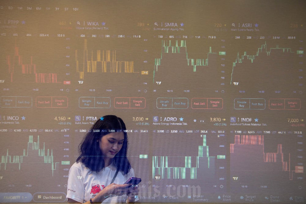  Indeks Bisnis-27 Ditutup Melemah, Saham AMRT hingga INKP Justru Panen Cuan