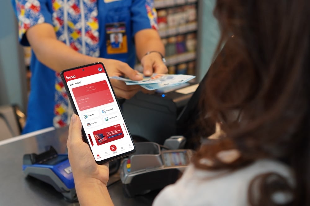  Binadigital Luncurkan Layanan Setor Tunai di Indomaret