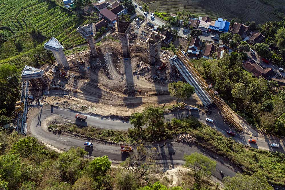  Proyek Pembangunan Jalan Layang di Kabupaten Maros Ditargetkan Selesai Pada Akhir Tahun