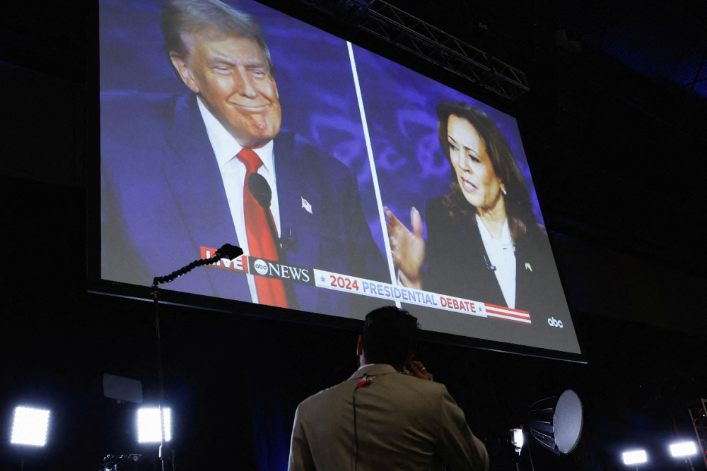  Persaingan Memanas! Kamala Harris Dipepet Trump Sepekan Jelang Pilpres AS