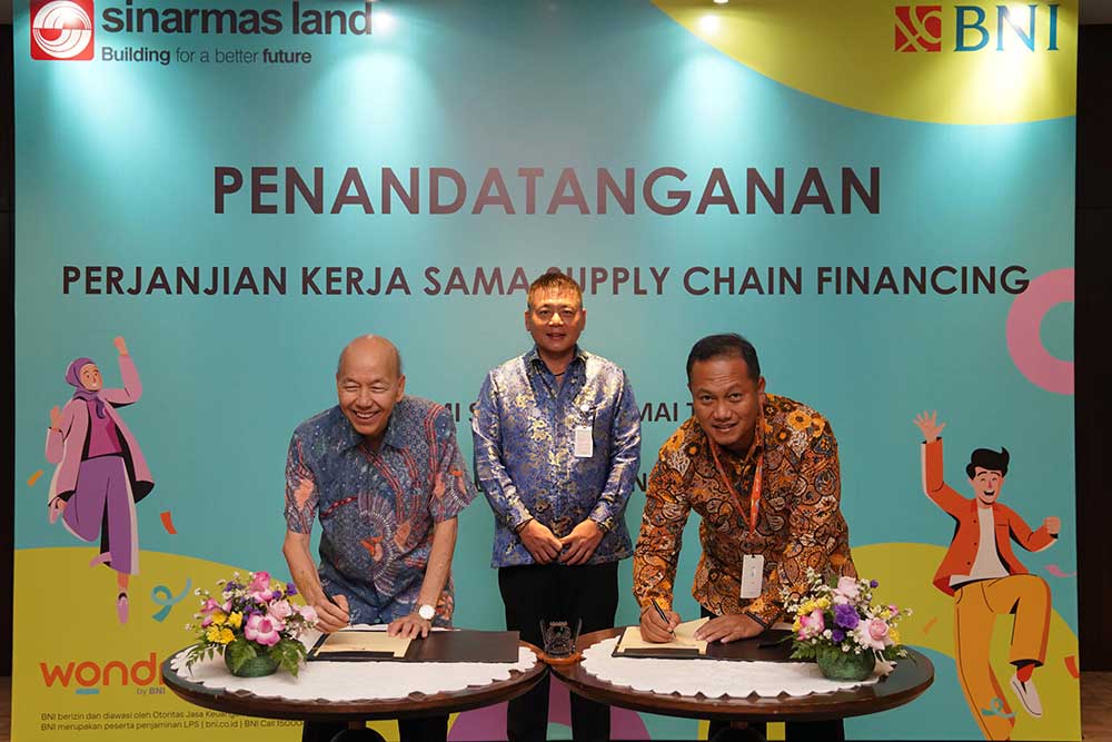  BNI Sediakan Pembiayaan Supply Chain Kepada Mitra dan Vendor BSD