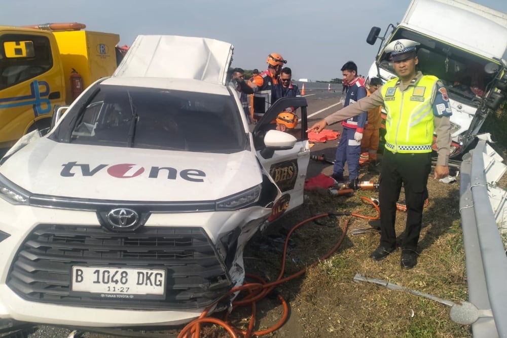  Kecelakaan di Tol Pemalang, 3 Kru TVOne Meninggal Dunia