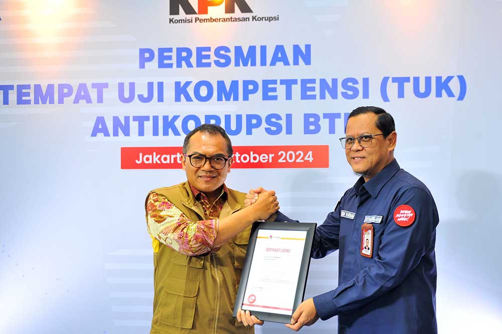  BTN Jadi Pelopor Uji Kompetensi Antikorupsi Di Luar LSP KPK