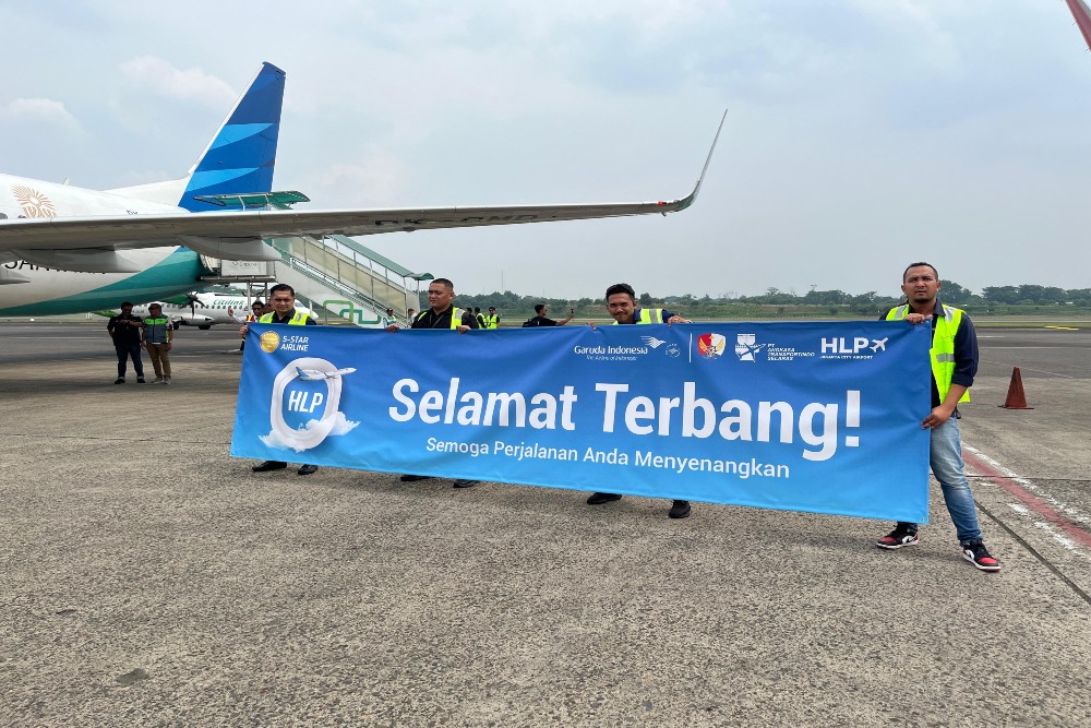  Garuda Indonesia Resmi Layani Penerbangan dari Halim Perdanakusuma