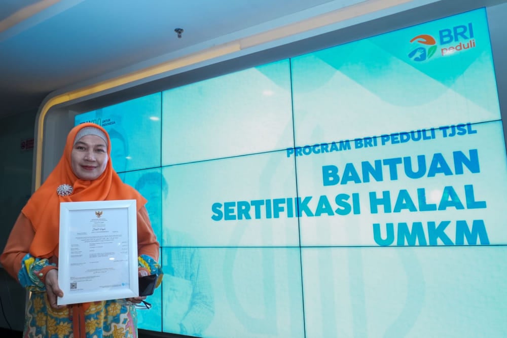  Tingkatkan Daya Saing, BRI Peduli Gelar Pelatihan Seritifikasi Halal