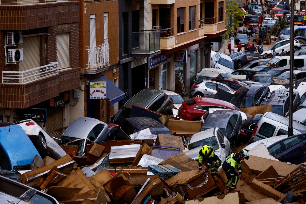  Korban Tewas Banjir Bandang Spanyol Tembus 214 Orang