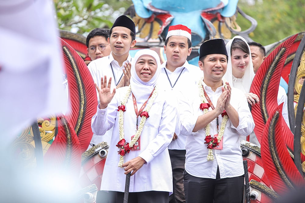  Debat Cagub, Khofifah Klaim Nilai Investasi di Jatim Tembus Rp145 Triliun