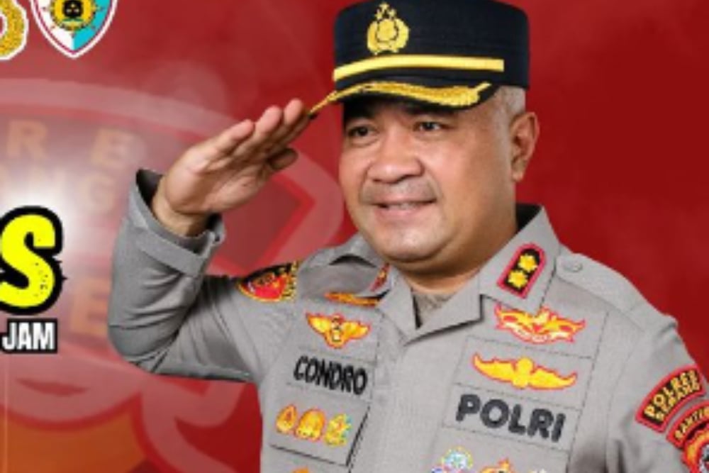  Sosok AKBP Condro Sasongko, Kapolres Serang yang Viral karena Aksi Kocaknya