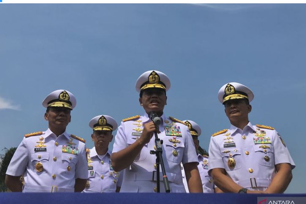  Perdana! TNI AL- Angkatan Laut Rusia Latihan Besar-besaran di Laut Jawa