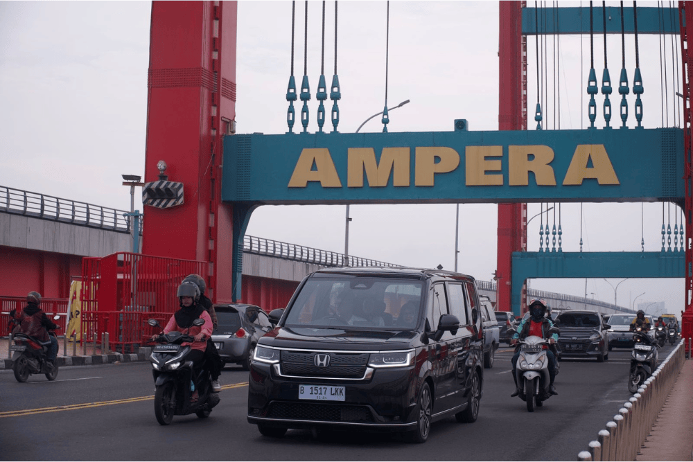  Honda e:Technology City Tour Explore Indonesia Hadir di Kota Palembang