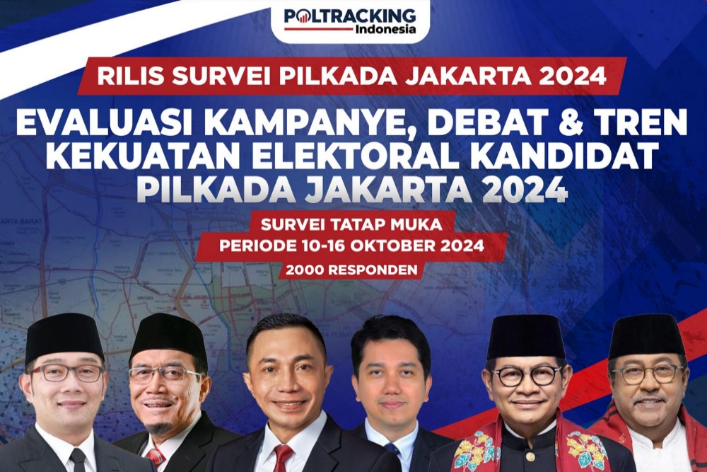  Poltracking Keluar dari Persepi Usai Disanksi Gara-gara Survei Pilkada Jakarta 2024