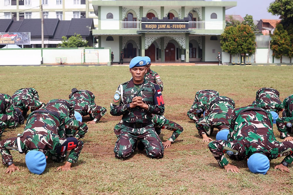  Pelepasan Satgas Kizi Minusca XXXVII-K 2024