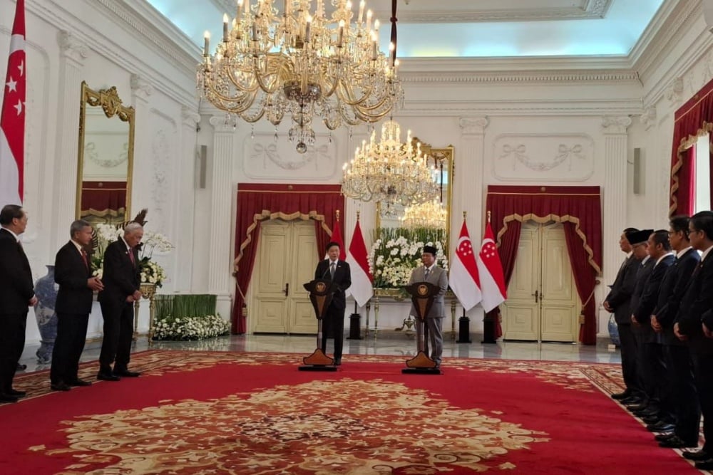  Prabowo dan PM Wong Sepakat Kerja Sama Bidang Energi RI-Singapura Segera Direalisasikan