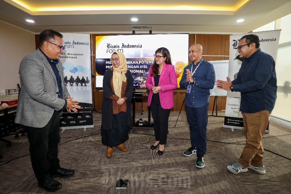  Bisnis Indonesia Forum : Solusi Dan Strategi Dalam Mengelola Sumber Daya Mineral Indonesia