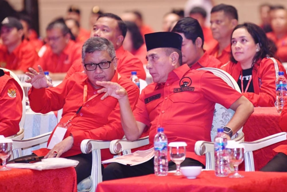  Edy Rahmayadi Singgung Bobby Soal Masalah Bus Listrik di Medan Saat Debat Pilgub Sumut