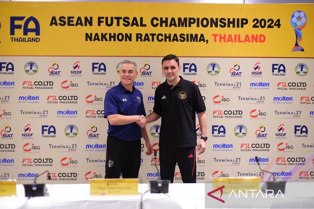 Timnas Futsal Indonesia vs Thailand di semifinal Piala AFF Futsal 2024 / ANTARA/HO-Federasi Futsal Indonesia