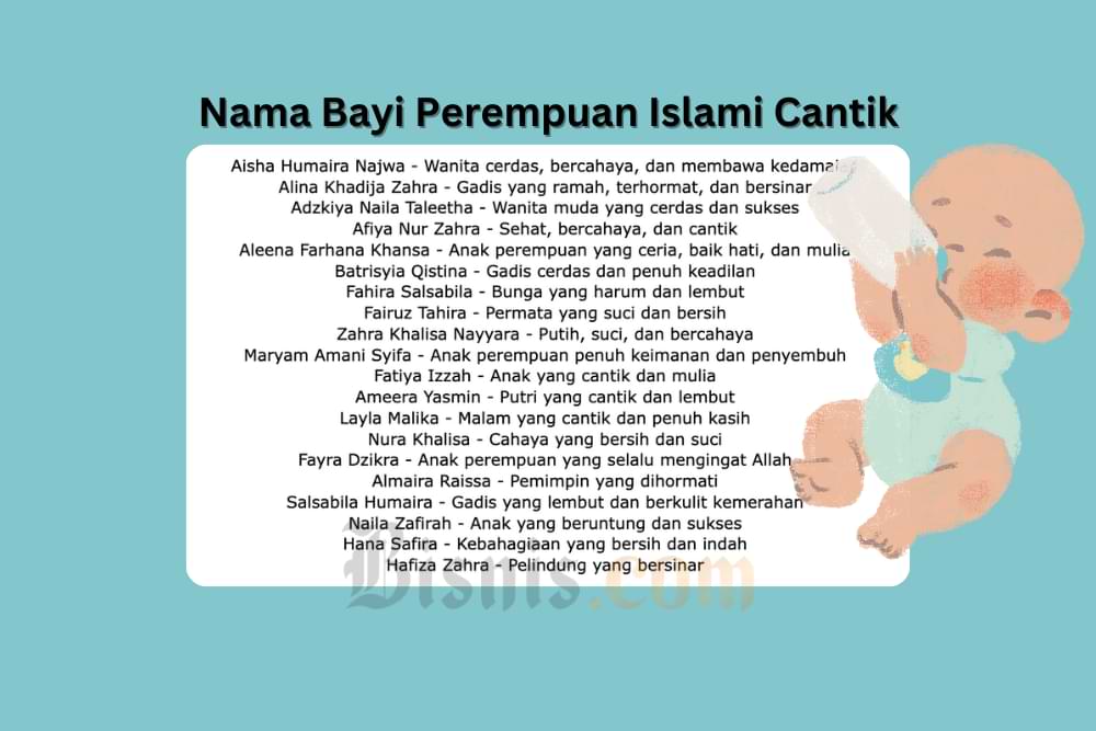 Inspirasi nama bayi perempuan bernuansa Islami modern penuh doa baik yang bisa Anda gunakan./Bisnis.com