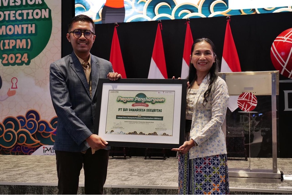 Foto: Anak Usaha BRI Dominasi Kompetisi Rekening Efek 2024
