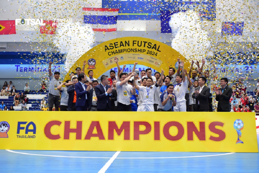  Timnas Indonesia Juara Piala AFF Futsal 2024, Ketum FFI Apresiasi Menpora dan PSSI