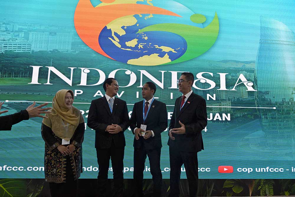  Pembukaan Paviliun Indonesia di COP29