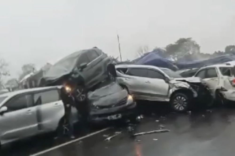  Segini Santunan Jasa Raharja Bagi Korban Kecelakaan Beruntun Tol Cipularang