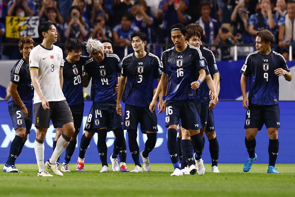 Timnas Jepang/ REUTERS-Issei Kato
