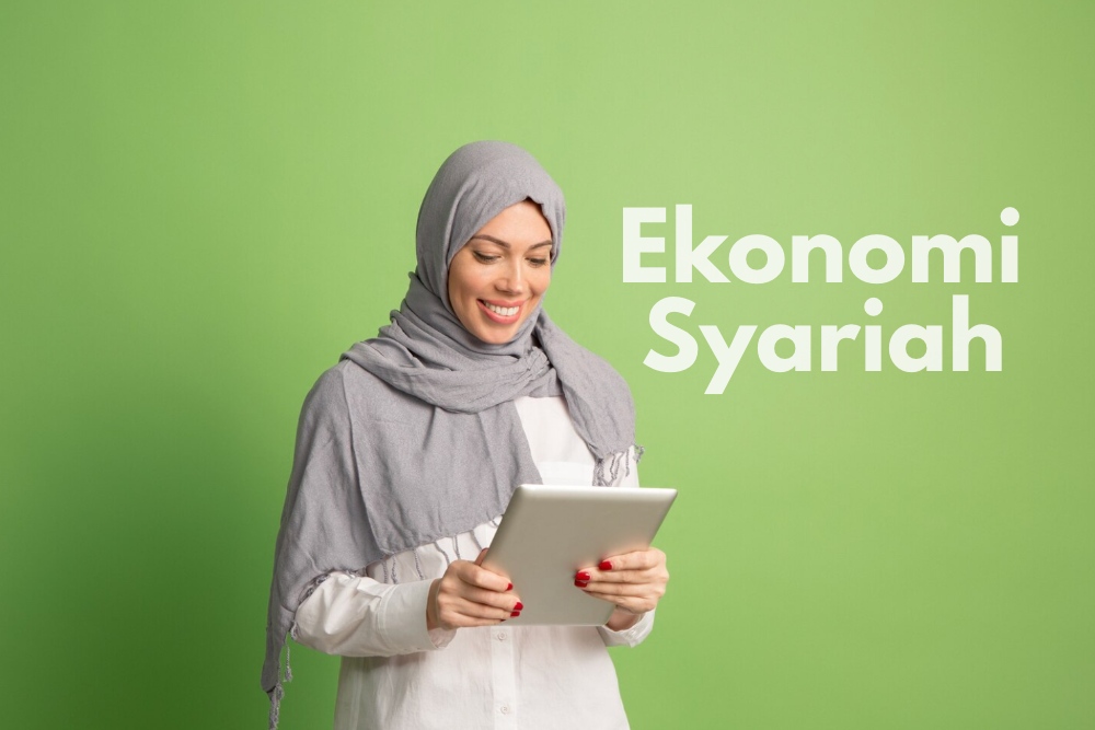 Ilustrasi ekonomi syariah. / dok Freepik
