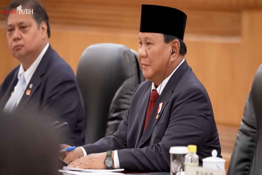  Netizen Soroti Jam Tangan Prabowo saat Rapat Bareng Xi Jinping, Harganya Segini