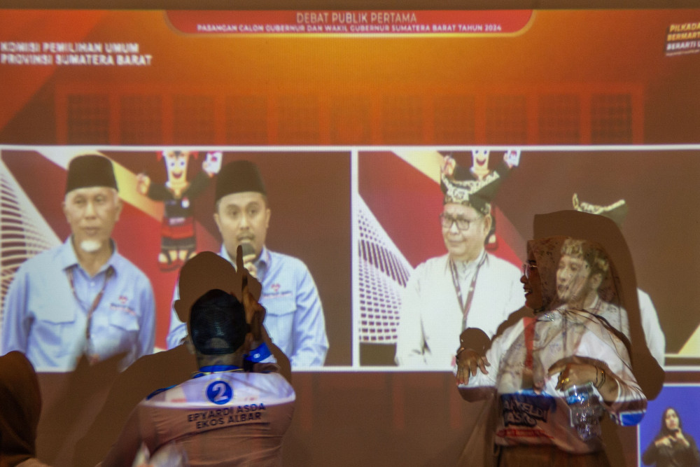  Debat Publik Pilgub 2024 Sumbar Minim Gagasan