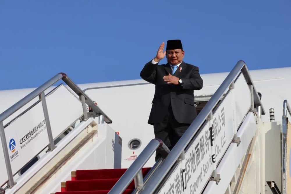  Prabowo Tiba di Peru untuk KTT APEC, Batal Bertemu Trump?