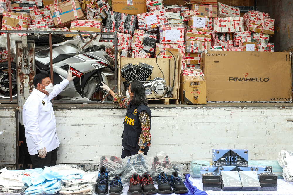  Pemusnahan Barang Hasil Penindakan Kepabeanan dan Cukai