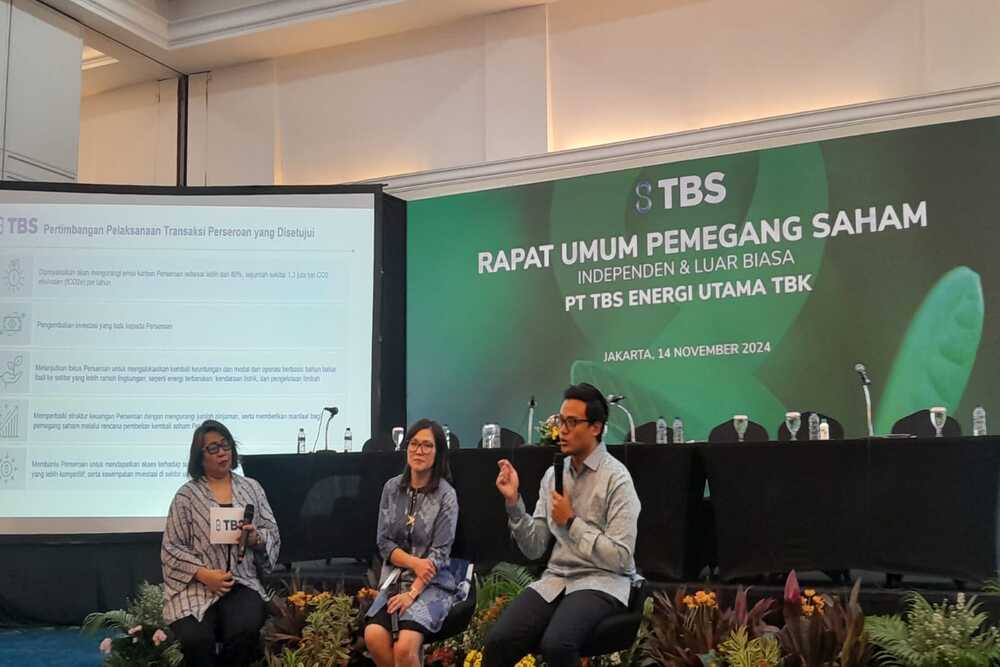  RUPS TBS Energi Utama (TOBA) Restui Buyback 816,78 Juta Saham