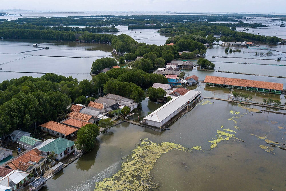  Banjir Rob Di Kampung Sembilangan Bekasi