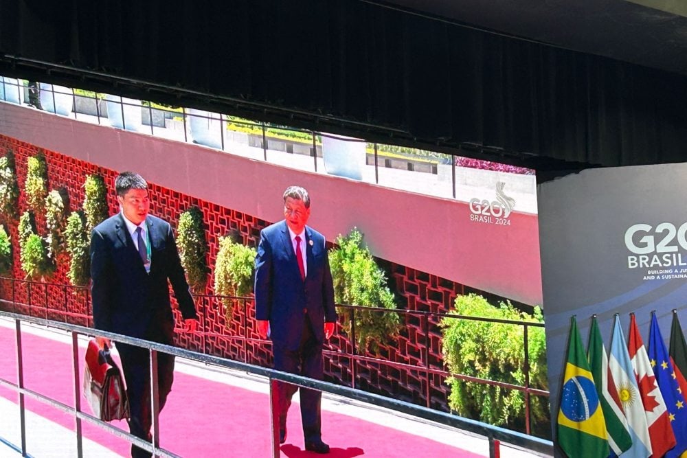  Momen Xi Jinping Tiba di KTT G20 Brasil, Beda dengan Pemimpin Lain!