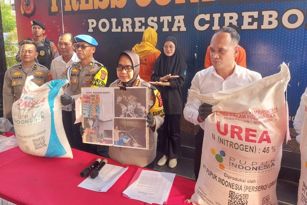  Polri Usut Penyelewengan Pupuk Bersubsidi di Cirebon