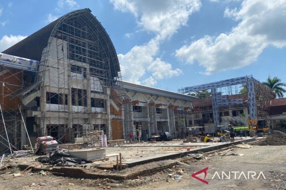  Pembangunan Kantor Gubernur NTB Senilai Rp36,5 Miliar kini Mencapai 75%