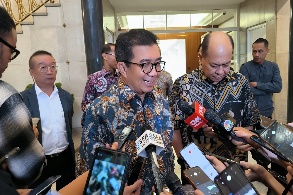  Bos BRI dan Telkom Irit Bicara Usai Bertemu Pimpinan Danantara
