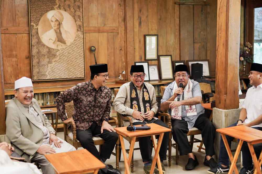  Makin Akrab, Pramono-Rano Karno Kembali Temui Anies Baswedan dan Ulama