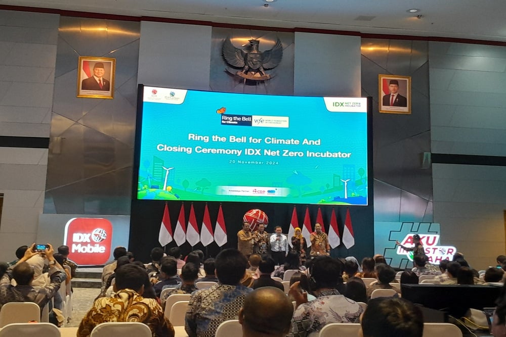  Investor Mulai Incar Saham Rendah Karbon, Ratusan Emiten Ikuti IDX Net Zero Incubator