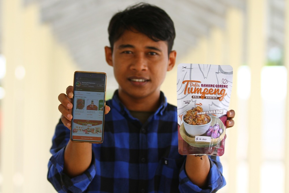  Jualan di Dunia Maya, Kisah Usaha Bawang Rubaru
