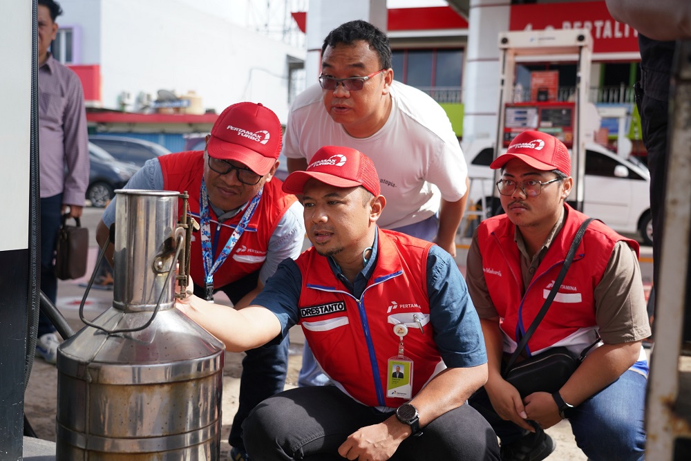  Pertamina Sumbagsel Intensifkan Pengecekan SPBU di Palembang